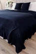 Плед 120х200 см COTTON синій (039530) 4823093470620 - зображення 2