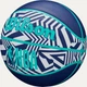 Баскетбольный мяч Wilson NBA DRV PLUS DAZZLE CAMO OUTDOOR INDIGO темно-сине-бирюзово-белый Размер 7 WZ3016102XB7 - изображение 2