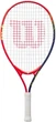 Ракетка для тенниса детская Wilson SLAM JR 23 красно-темно-сине-желтая WR171910 - изображение 1