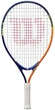Ракетка для тенниса детская Wilson SLAM JR 21 темно-сине-оранжево-желтая WR172010 - изображение 1