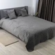 Покривало ТЕП "VELOUR" Сіре/Ромб круглий, 220x240 - изображение 3