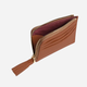 Etui na karty damskie skórzane Coccinelle E2MU0128901-W11 Brązowe - obraz 2