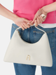 Torba damska skórzana Furla WB00782AX0733PNN001007 Biała - obraz 2