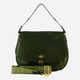 Сумка крос-боді через плече жіноча з натуральної шкіри середня The Bridge 045335D3-I2 Темно-зелена (800070346576) - зображення 1
