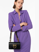 Torebka crossbody damska skórzana Pinko 100074A0F1-Z99Q Czarna - obraz 2