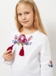 Дитяча вишиванка для дівчинки vishivano4ka 9400 104-110 біла - изображение 3