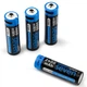 Аккумуляторная батарейка SEVEN AA 1.5V Li-ion 4 шт - изображение 5