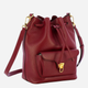 Torebka crossbody damska skórzana Coccinelle E1TFK230201-R52 Czerwona - obraz 3