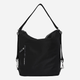 Torebka hobo damska mała Mandarina Duck P10VCT41-651 Czarna - obraz 1
