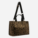 Torba shopper damska materiałowa Liu Jo 2F5027T6089-09B62 Brązowa - obraz 2