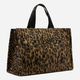 Torba shopper damska materiałowa Liu Jo 2F5027T6089-09B62 Brązowa - obraz 3