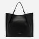 Torba shopper damska skórzana Gianni Chiarini BS-11637-RNGDBL-2566 Czarna - obraz 1