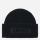Czapka damska beanie Liu Jo 2F5057M0300-22222 One Size Czarna - obraz 1