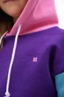 Детский спортивный утепленный костюм Kindamor Warm Beauty Purple для девочки, флис 122 см фиолетовый с розовым - изображение 10