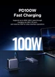 USB-хаб UGREEN CM888 7-in-1 USB-C to 3xUSB, 1xUSB-C, HDMI, RJ-45, PD 100W Gray (45155) - зображення 8