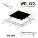 Поверхня індукційна WEILOR WIS 690 BLACK - зображення 7