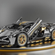 Конструктор сіро-золотий Lamborghini 1:14 – рульовий механізм, диференціал - зображення 7