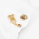 Значок стоматологу BROCHE брошь бижутерия Зуб с каплей золотистый BRGV112815 - изображение 4