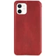 Протиударний Шкіряний чохол-книжка GETMAN Cubic (PU) для Apple iPhone 11 (6.1") Червоний - зображення 1