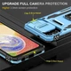 Чохол зі шторкою для камери Camshield Army Ring для Samsung Galaxy A07, ударостійкий кейс з кільцем-тримачем та функцією підставки Light Blue - изображение 6