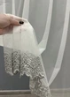 Тюль VR-Textil 1829т Грек-сетка с вышивкой и люрексом цвет Молочный с серым 280х270 см (40-176) - изображение 5