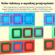Klocki Magnetyczne Woopie 3D Zestaw Edukacyjny, Nauka Liter, 70 elementów (5906280654993) - obraz 5