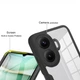 Чехол Double Shield 360 для Xiaomi Poco F7 с защитой со всех сторон black - изображение 4