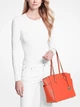 Набор сумка шоппер + кошелек женский из натуральной кожи Michael Kors 475481595 Оранжевый (1159845654) - изображение 2