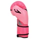 Перчатки боксерские детские на липучке Hard Touch Boxing 7709-1 размер 6 унций Pink-Black - изображение 4