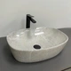 Умывальник (раковина) VBI OLBIA GREY STONE GLOSSY накладной - изображение 2