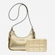 Набор сумка кросс-боди + кошелек женский из искусственной кожи Michael Kors 868734097 Золотистый (1159845674) - изображение 1