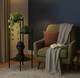 Підставка для квітів ModernHome by Multistore ME-ATS22 3 рівнева полиця Чорна (5905817007776) - зображення 8