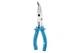 Щипці подовжені вигнуті Intertool 180 мм American type з покриттям Polished, сталь твердістю 45-55 HRC - зображення 4