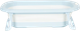 Wanienka dla dzieci EcoToys HA-B37 składana z odpływem Jasnoniebieska (5903769979998) - obraz 2