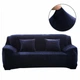 Захисний чохол на тримісний диван Diana Textile Plush Velvet, 190x230 см, Синій - зображення 1