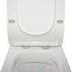 Унитаз компакт Mixxus Quadro-0403-R 640x360 прямоугольный, с сиденьем, белый (MI6710) - изображение 6
