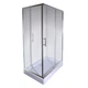 Душевая кабина с низким поддоном Mixxus HARD SCT01-100x90x198-TR CHROME прозрачное стекло 5мм (MI6909) - изображение 7