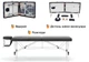 Массажный стол EasyFit ZenRest-2 кушетка складная Черная в чехле (A-022380) - изображение 9