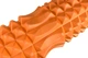 Массажный ролик EasyFit Grid Roller 33 см v.1.2 с заглушками с двух сторон (оранжевый) (A-022339) - изображение 6