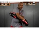 Лапи TITLE Boxing Air Vent Technology Punch Mitt один розмір чорний/червоний (5569) - изображение 6