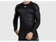 Рашгард VENUM G-Fit Air Rashguards Longsleeve M чорний/сірий (5743) - изображение 1