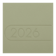 Еженедельник датированный 2026 Buromax Light Morandi А5 из искусственной кожи 136 страниц оливковый (BM.2712-36) - изображение 4