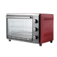 Электродуховка LIBERTON LEO-400 Red - изображение 2
