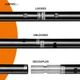 Система фона Walimex 190-465 см XXL Черный Б/В - изображение 8