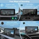 Автомагнитола Carpuride W609 / 6.86" / Сенсорная / Apple CarPlay / Android Auto / Bluetooth / WI-FI / GPS / USB / AUX / TF slot - изображение 3