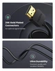 Кабель Ugreen HD127 Micro-HDMI to HDMI 4K Cable Male to Male 2 м Black (UGR-30103) - изображение 5