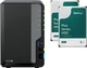 Сетевое хранилище Synology DiskStation DS225+ + Жесткий диск Synology Plus 6TB 5400rpm 256MB HAT3300-6T 3.5 SATA III 2 шт (комплект) - изображение 1