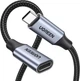 Кабель Ugreen US372 USB-C Male to USB-C 3.1 Gen2 Female 5A 10Gbps 1 м Black (UGR-30205) - изображение 1
