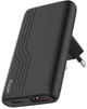 Ładowarka sieciowa Allity GaN PD QC ATC-02-65WAC 1x USB-C + 1x USB-A 65W Black (5906667550702) - obraz 1