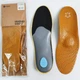 Кожаные стельки Insoles Health с анатомическим супинатором, коричневые размер 41-42(7G-F-7713E) - изображение 4